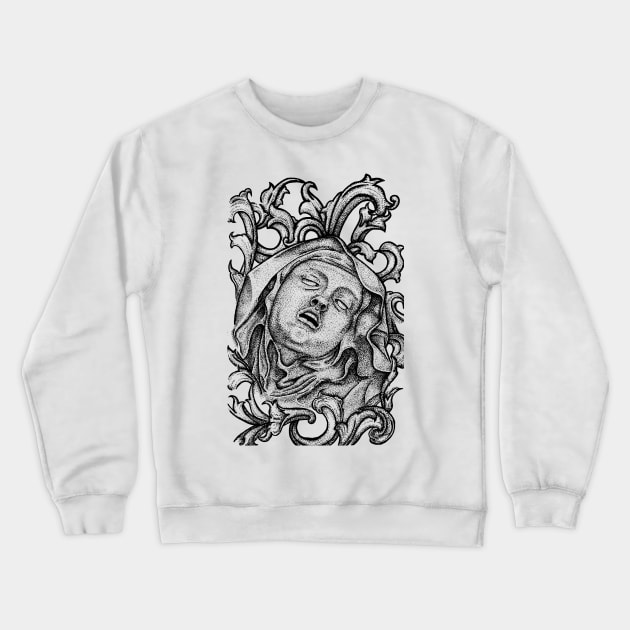 Saint Teresa Crewneck Sweatshirt by mayberus